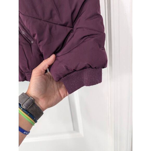 Free People Heidi Jacket women's medium purple retro Corduroy ski puffer - Picture 8 of 10